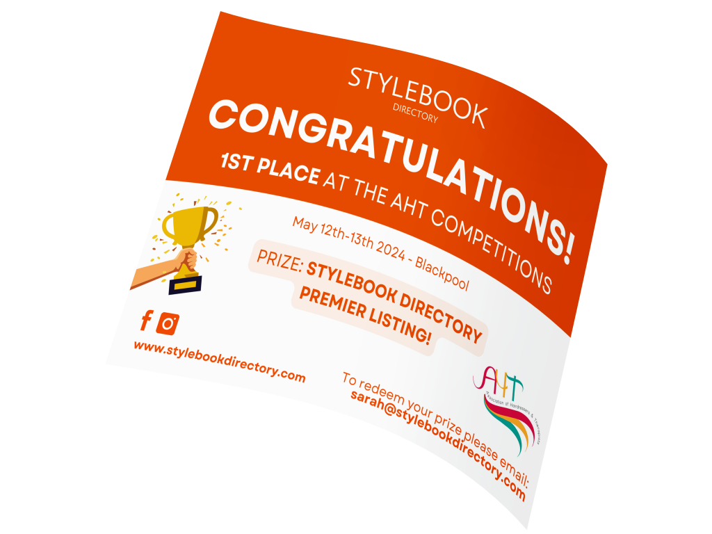 Stylebook Directory competition flyer design