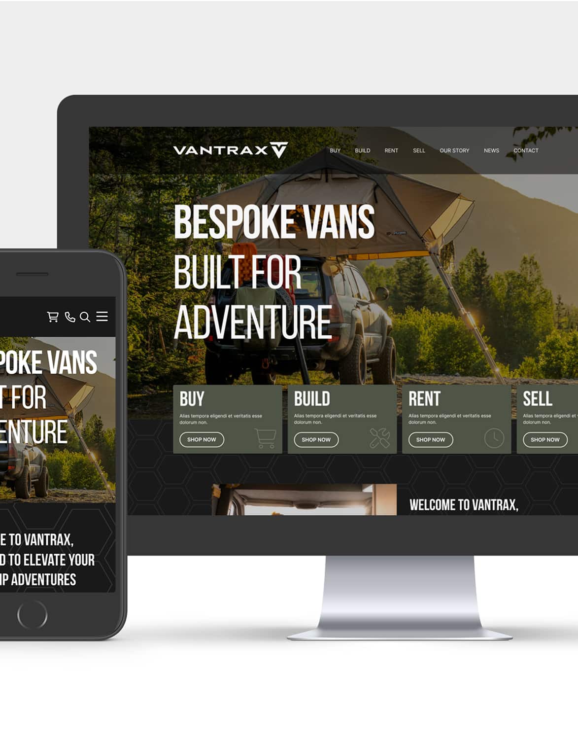 Colewood Digital Vantrax Web Design