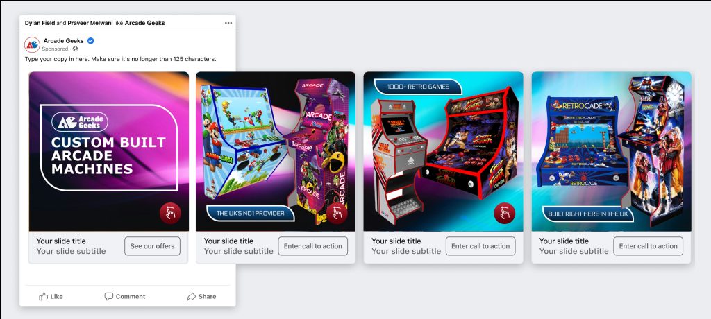Arcade Geeks Ad 2